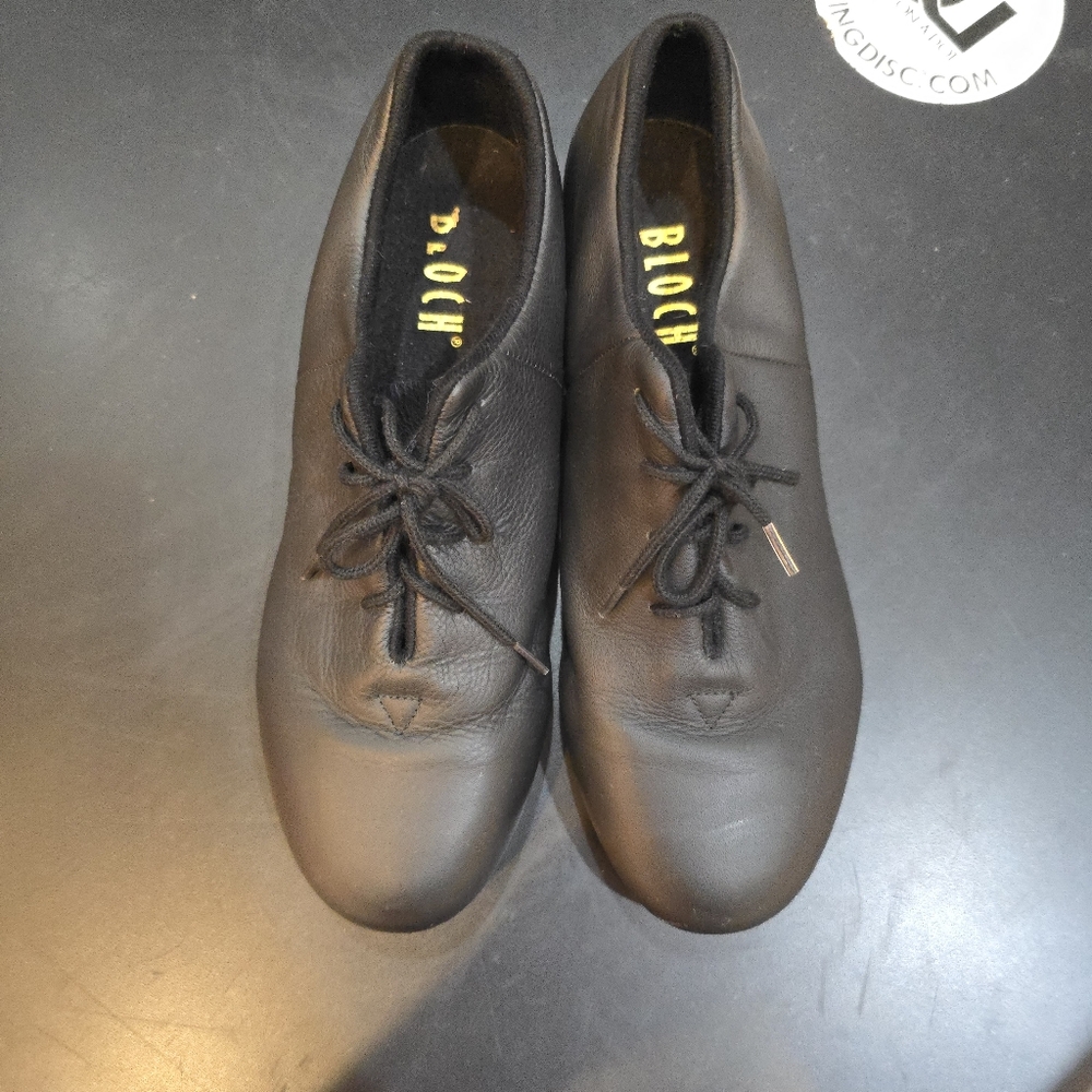 Bloch Adult Ladies Black Tap-Flex Leather Tap Shoes Size 7.5